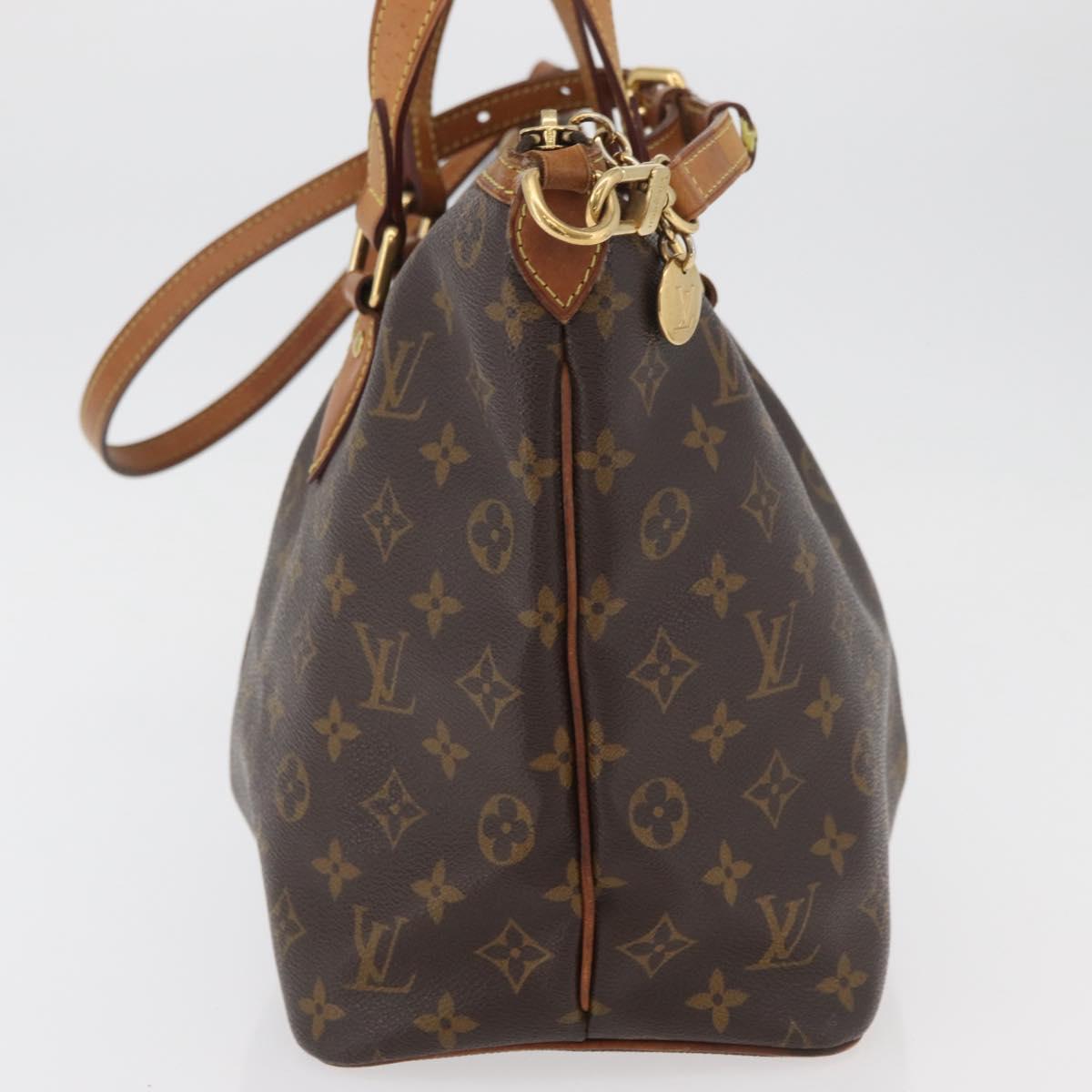 LOUIS VUITTON Monogram Palermo PM Tote Bag M40145 LV Auth ep14576A
