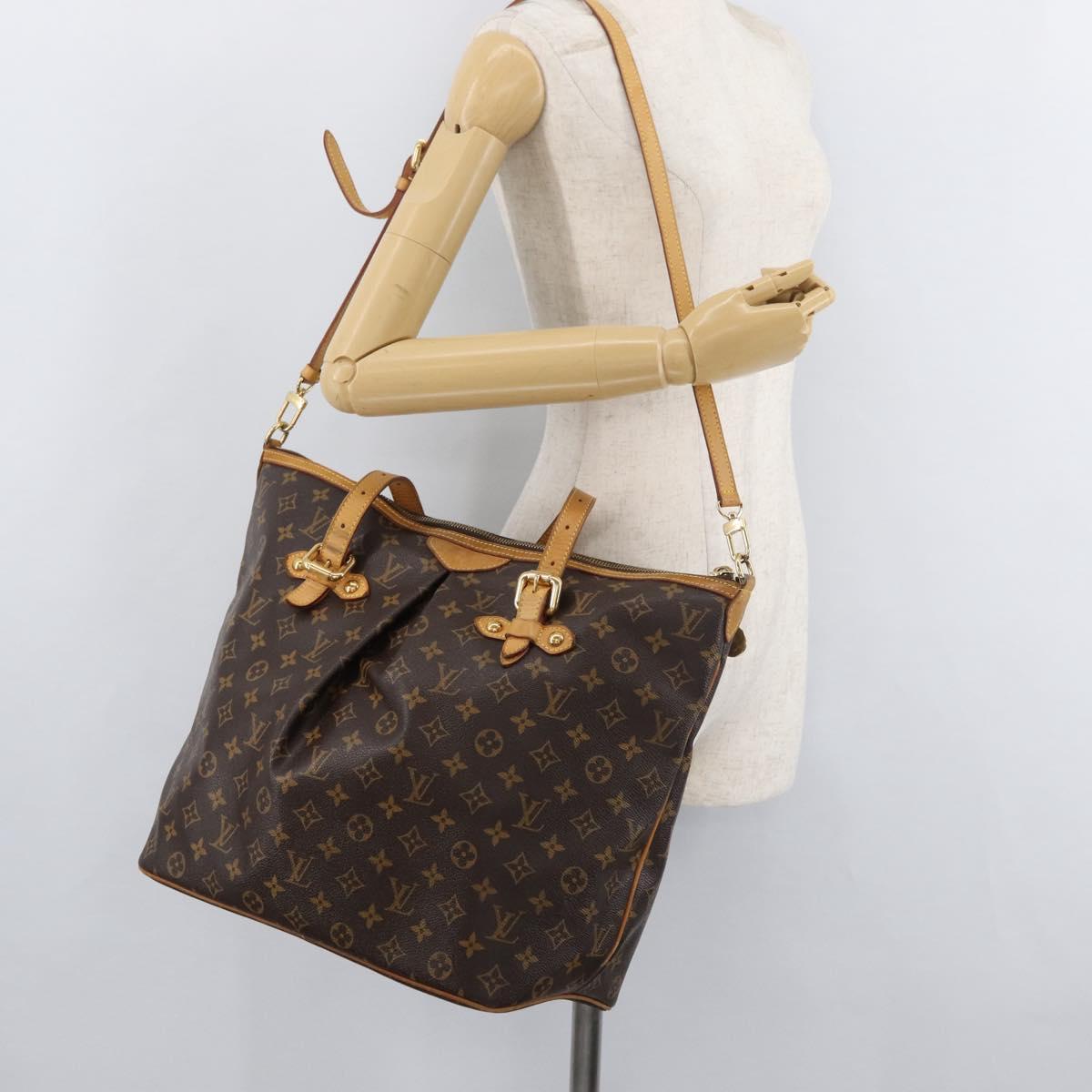 LOUIS VUITTON Monogram Palermo GM Tote Bag M40146 LV Auth ep14584A