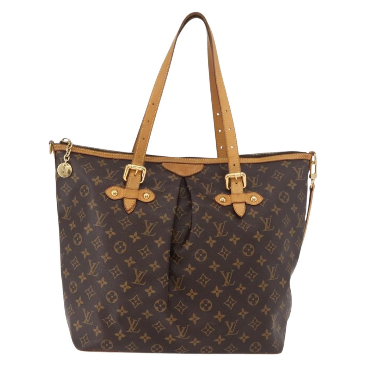 LOUIS VUITTON Monogram Palermo GM Tote Bag M40146 LV Auth ep14584A