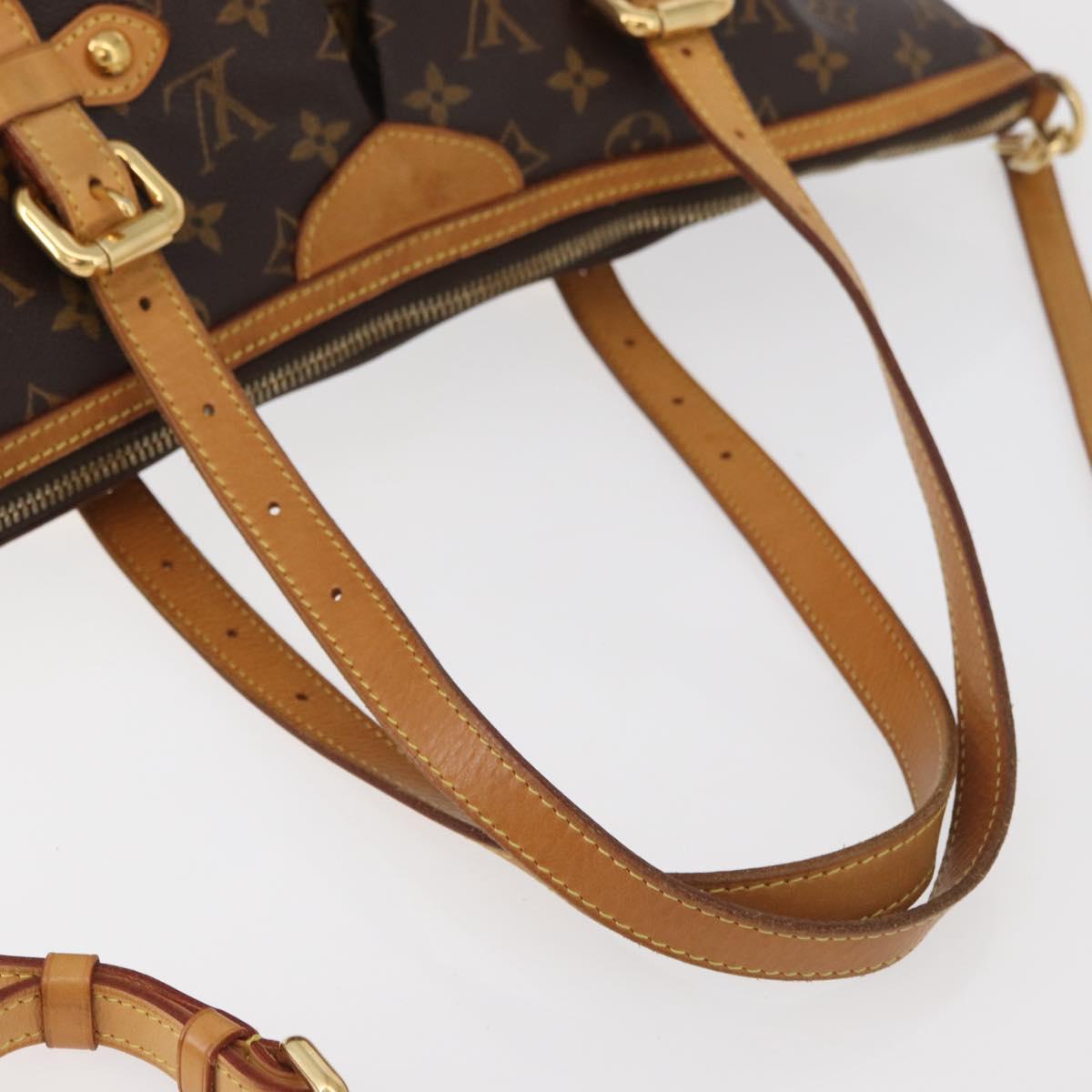 LOUIS VUITTON Monogram Palermo GM Tote Bag M40146 LV Auth ep14584A