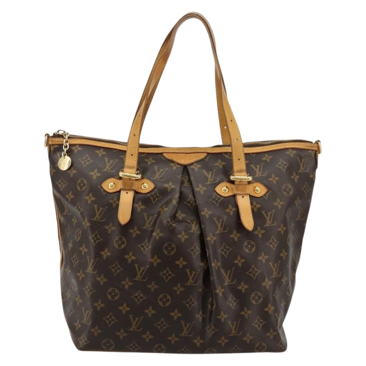 LOUIS VUITTON Monogram Palermo GM Tote Bag M40146 LV Auth ep14586