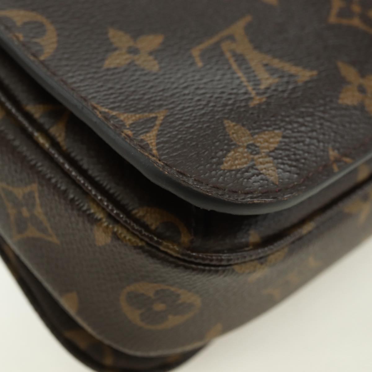 LOUIS VUITTON Monogram Pochette Metis MM Hand Bag 2way M44875 LV Auth ep14589V