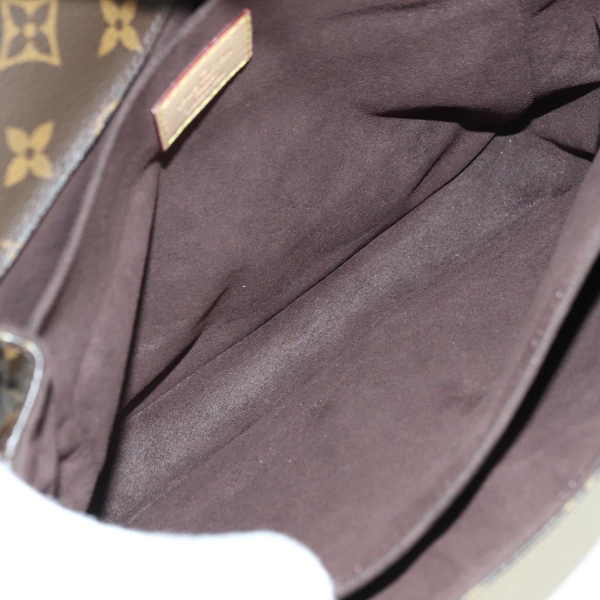 LOUIS VUITTON Monogram Pochette Metis MM Hand Bag 2way M44875 LV Auth ep14589V