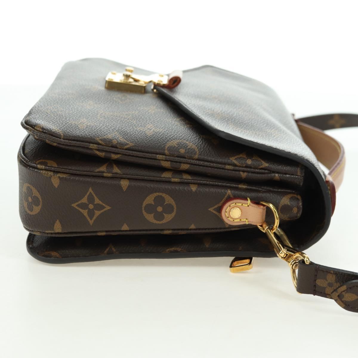 LOUIS VUITTON Monogram Pochette Metis MM Hand Bag 2way M44875 LV Auth ep14589V