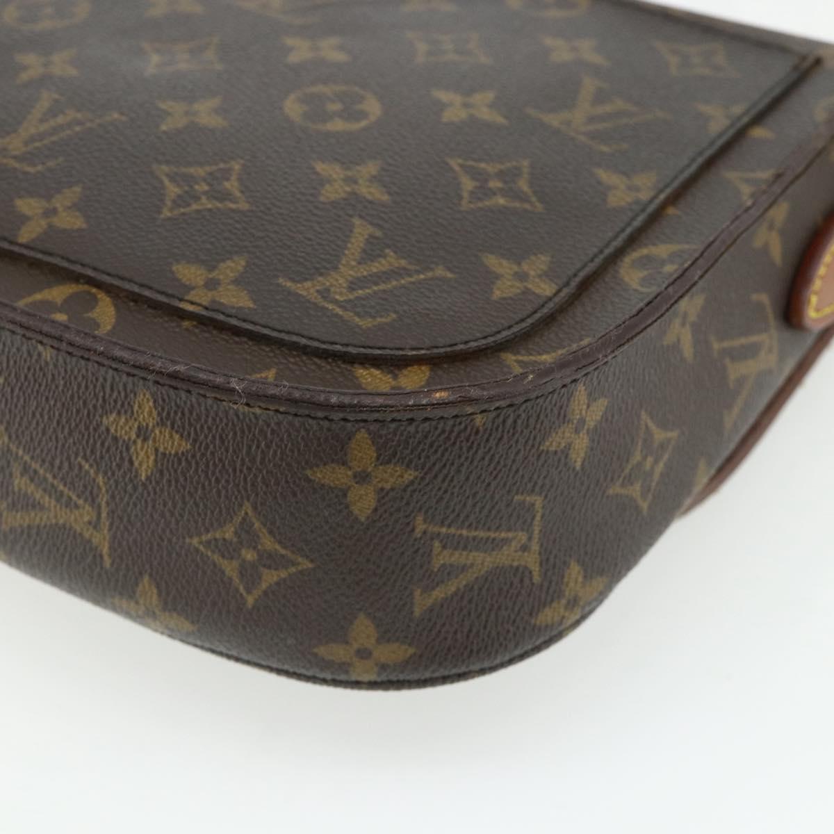 LOUIS VUITTON Monogram Saint Cloud GM Shoulder Bag M51242 LV Auth ep14600