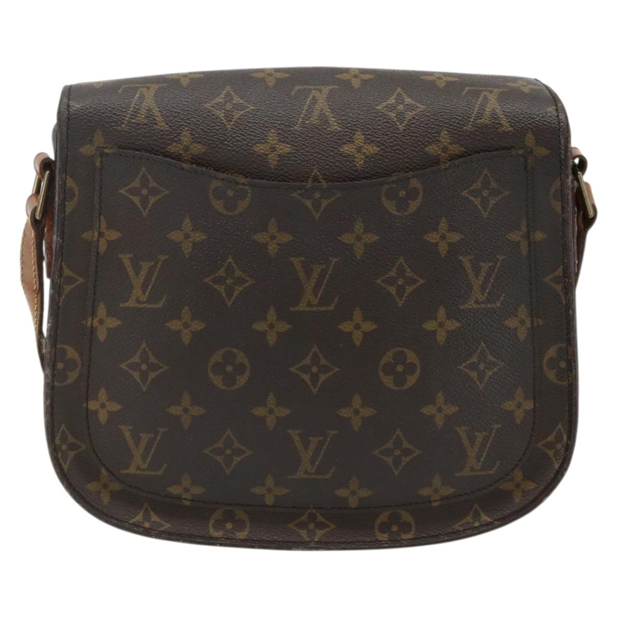 LOUIS VUITTON Monogram Saint Cloud GM Shoulder Bag M51242 LV Auth ep14600