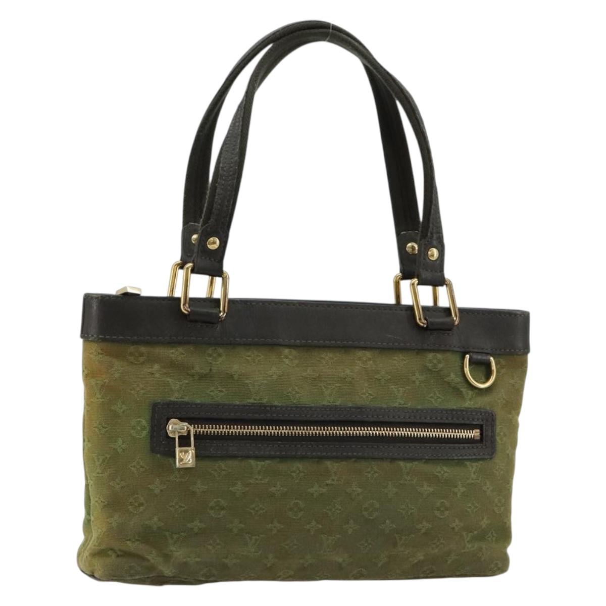 LOUIS VUITTON Monogram Mini Lucille PM Hand Bag TST Khaki M92682 LV Auth ep14614