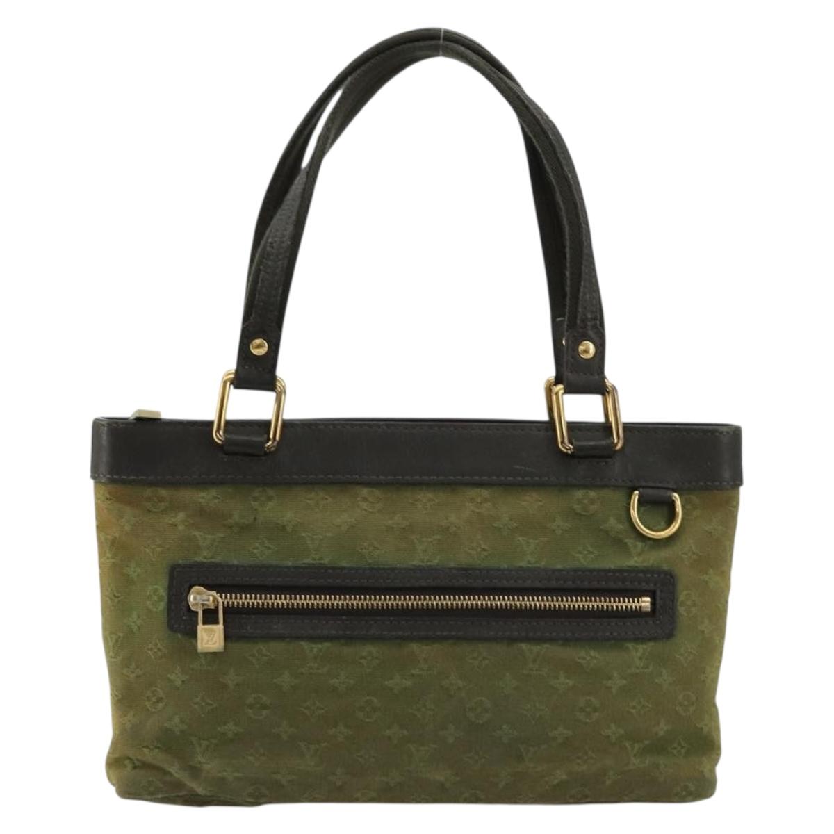 LOUIS VUITTON Monogram Mini Lucille PM Hand Bag TST Khaki M92682 LV Auth ep14614