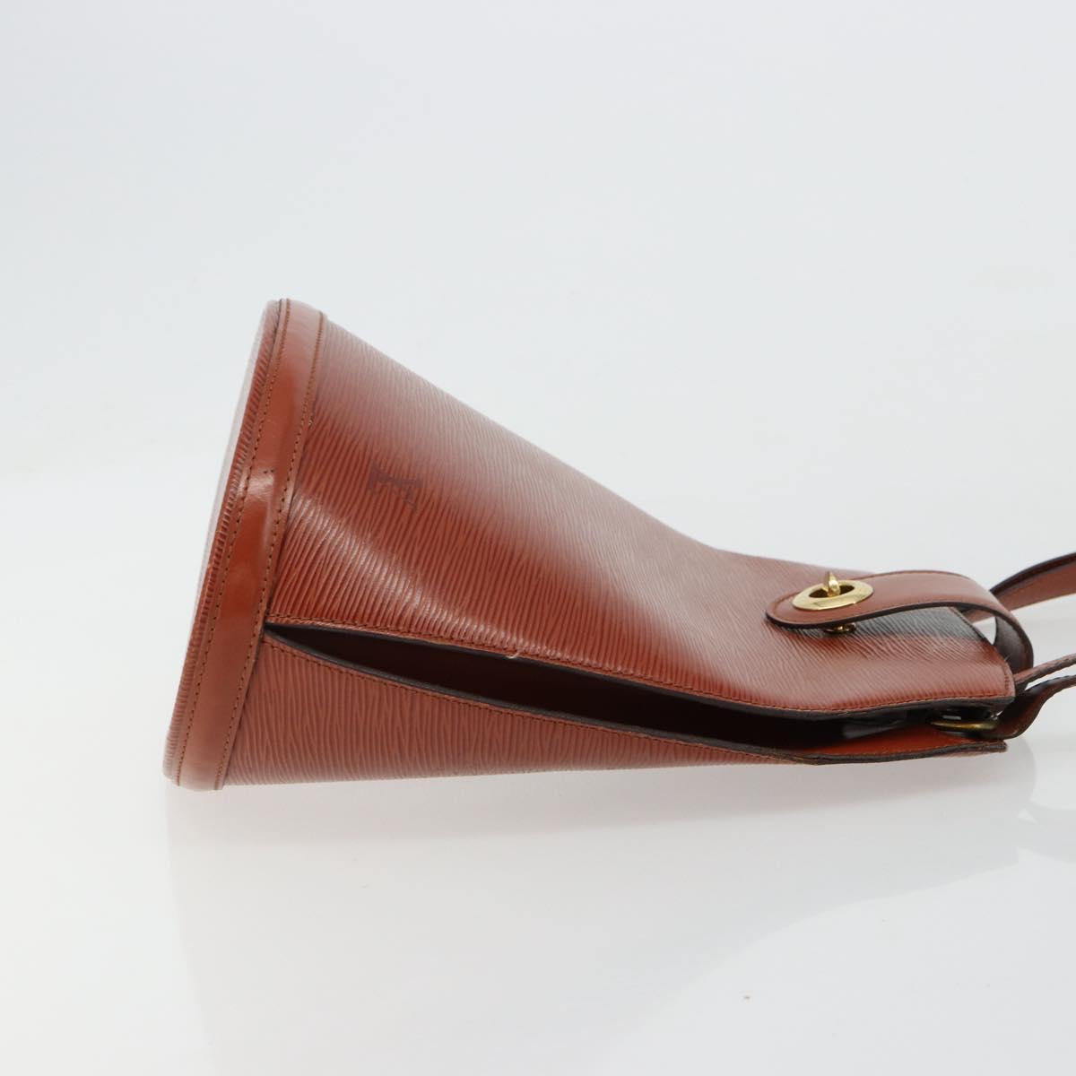 LOUIS VUITTON Epi Cluny Shoulder Bag Brown M52253 LV Auth ep14627