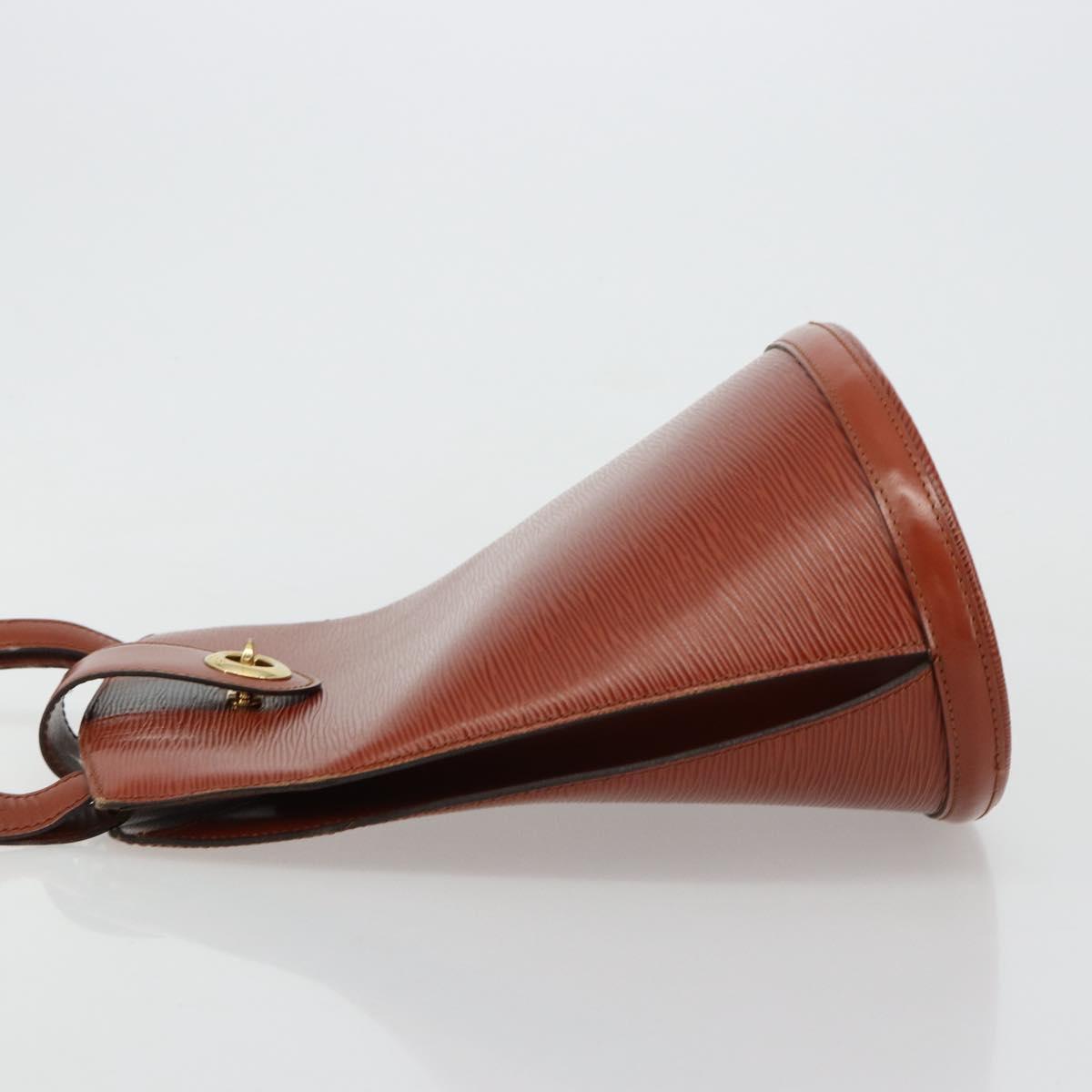LOUIS VUITTON Epi Cluny Shoulder Bag Brown M52253 LV Auth ep14627