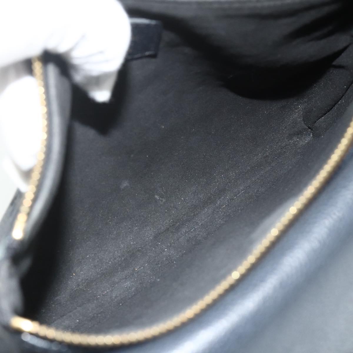 LOUIS VUITTON Monogram Empreinte Twice Bag Black M50258 LV Auth ep14628A