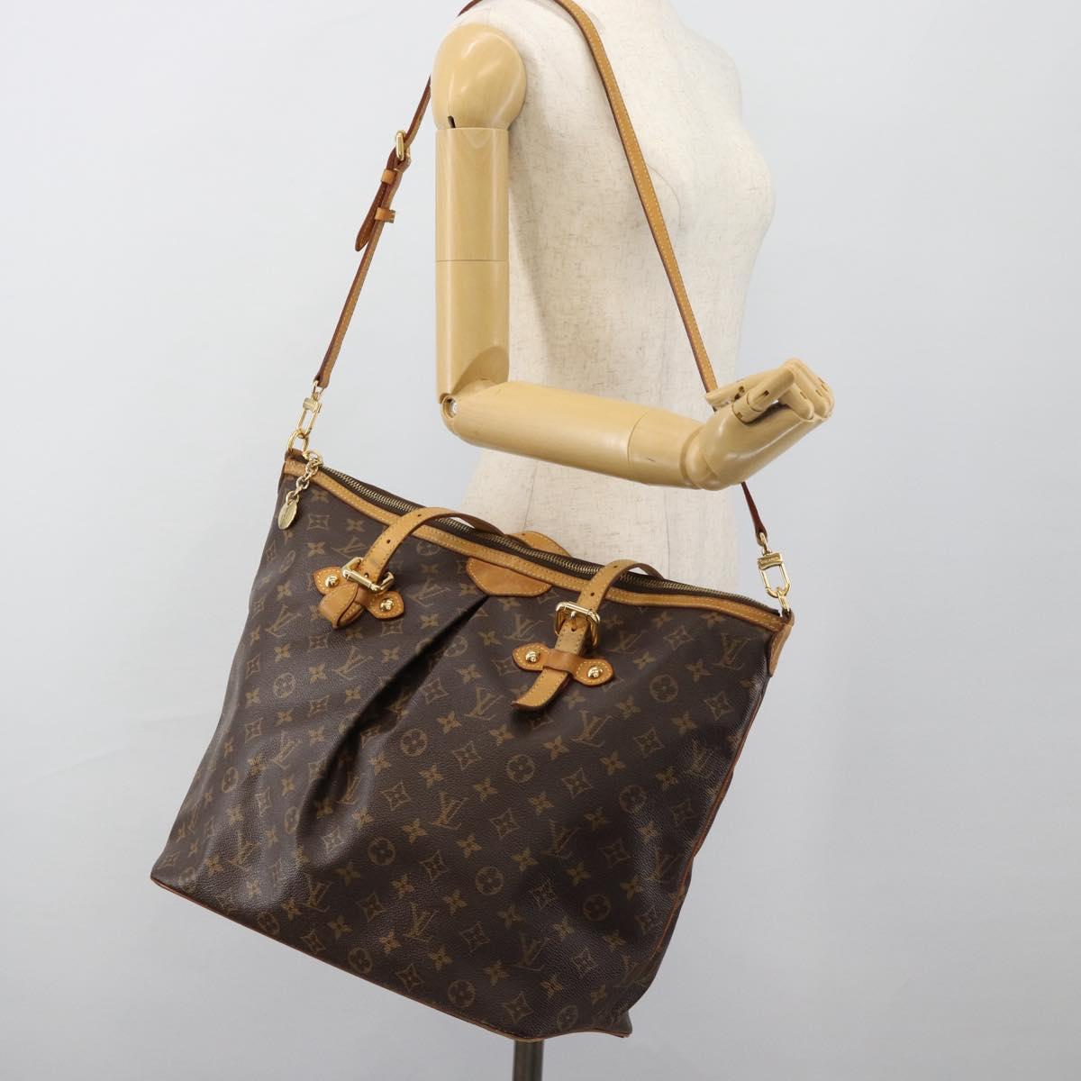 LOUIS VUITTON Monogram Palermo GM Tote Bag M40146 LV Auth ep14636A
