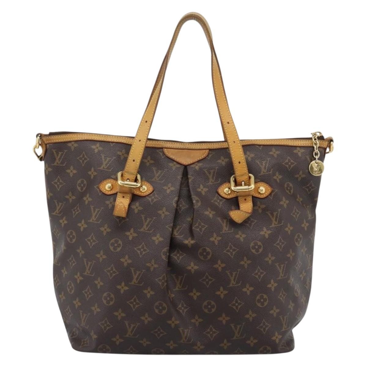 LOUIS VUITTON Monogram Palermo GM Tote Bag M40146 LV Auth ep14636A