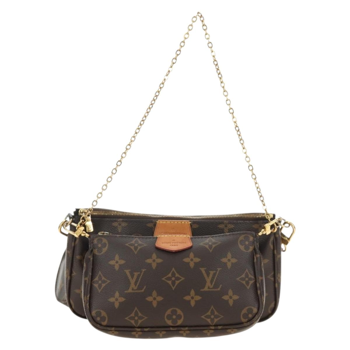 LOUIS VUITTON Monogram Multi Pochette Accessoires Pouch M44813 LV Auth ep14656A