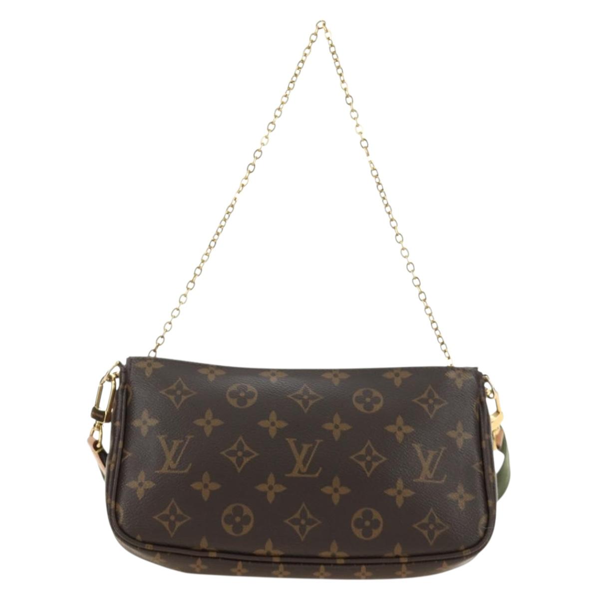 LOUIS VUITTON Monogram Multi Pochette Accessoires Pouch M44813 LV Auth ep14656A