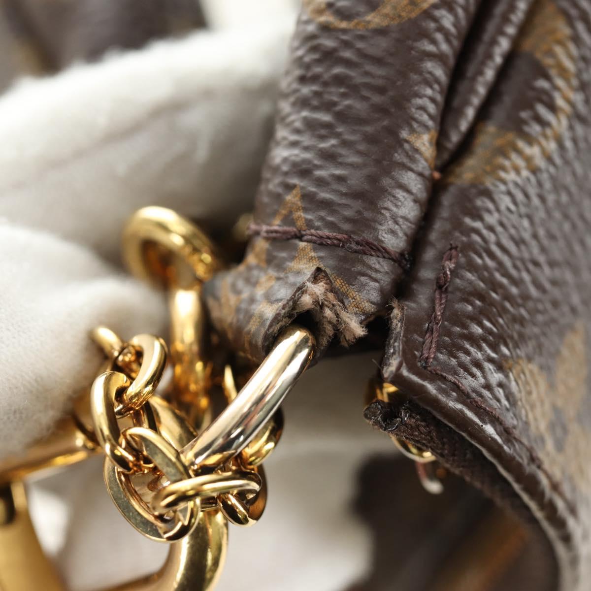LOUIS VUITTON Monogram Multi Pochette Accessoires Pouch M44813 LV Auth ep14656A