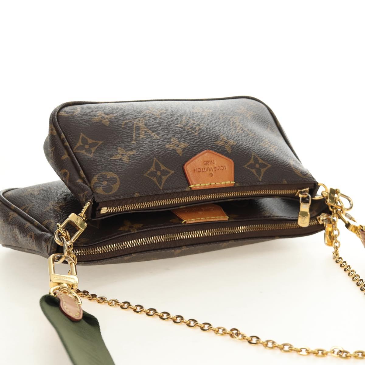 LOUIS VUITTON Monogram Multi Pochette Accessoires Pouch M44813 LV Auth ep14656A