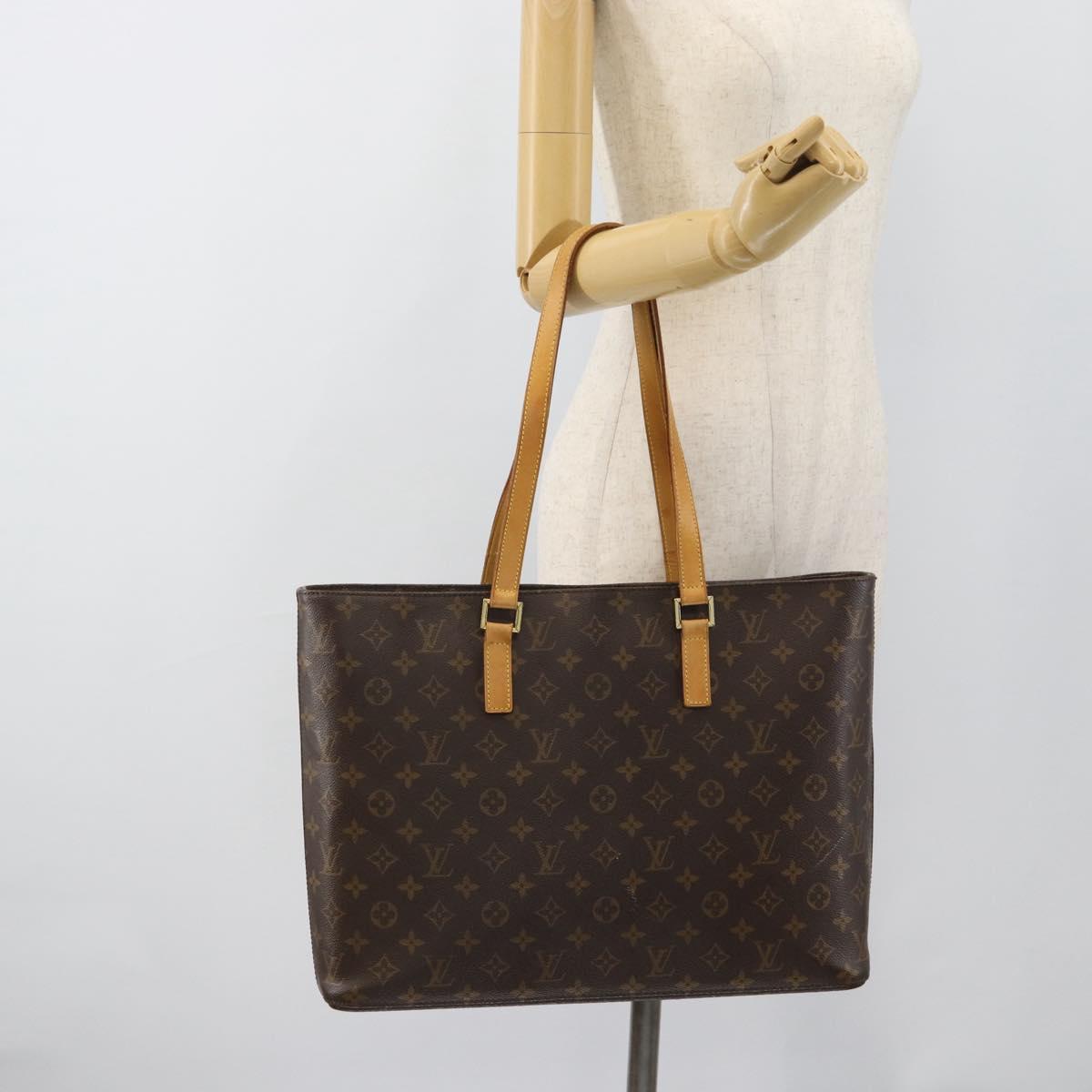 LOUIS VUITTON Monogram Luco Tote Bag M51155 LV Auth ep14661
