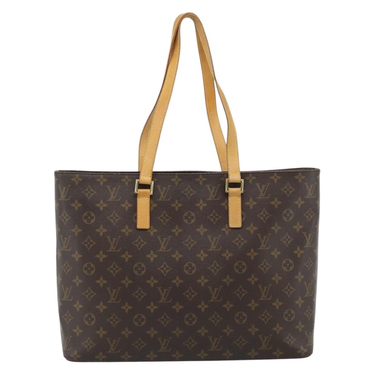 LOUIS VUITTON Monogram Luco Tote Bag M51155 LV Auth ep14661