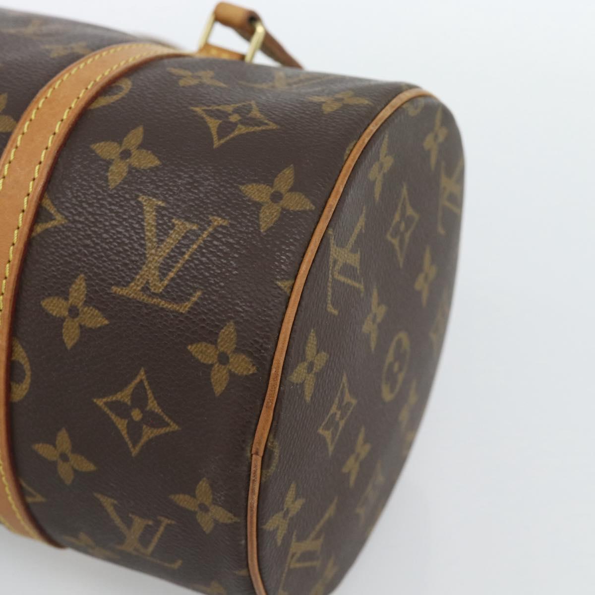 LOUIS VUITTON Monogram Papillon 30 Hand Bag M51385 LV Auth ep14662
