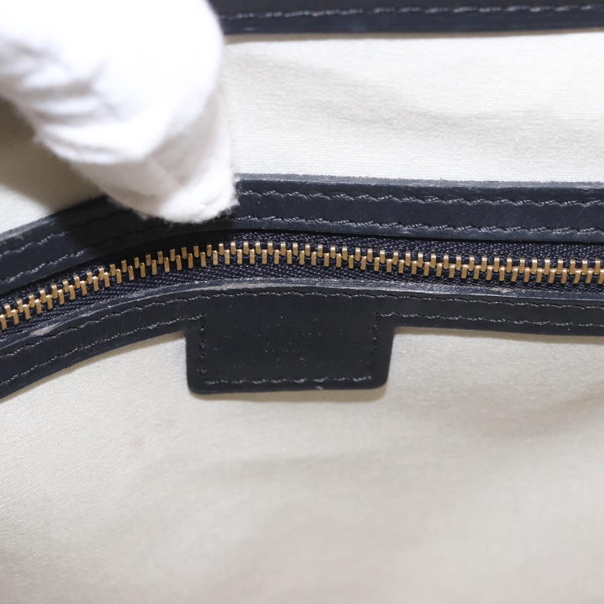 LOUIS VUITTON Monogram Mini Josephine PM Hand Bag Blue M92049 LV Auth ep14664A
