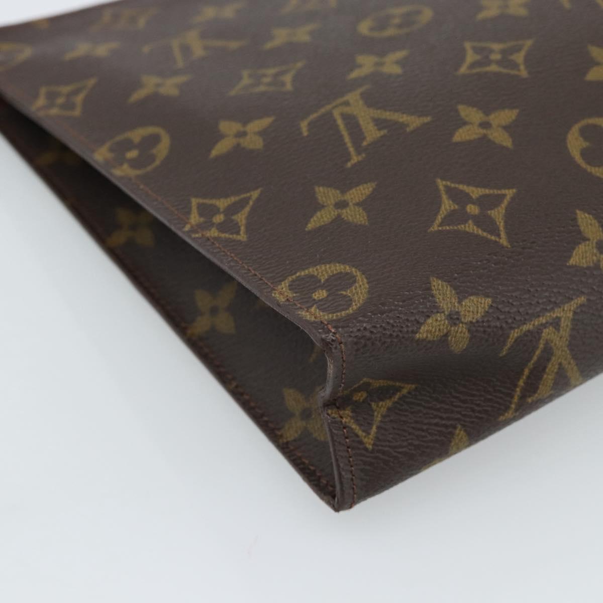LOUIS VUITTON Monogram Poche Toilette 26 Pouch M47542 LV Auth ep14667A