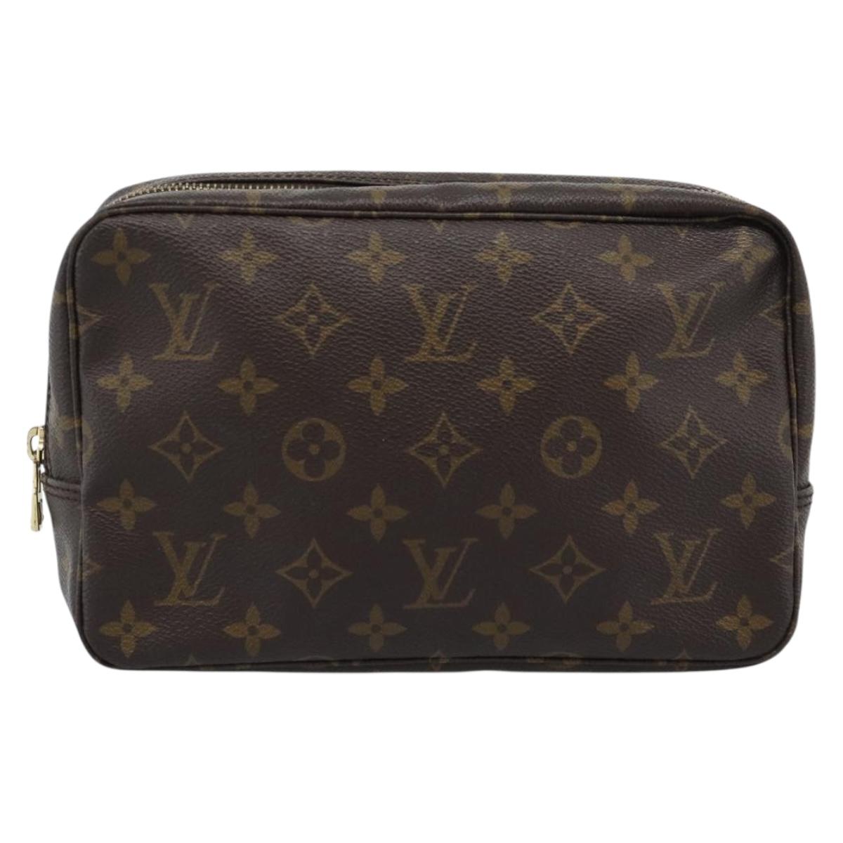 LOUIS VUITTON Monogram Trousse Toilette 23 Clutch Bag M47524 LV Auth ep14669A