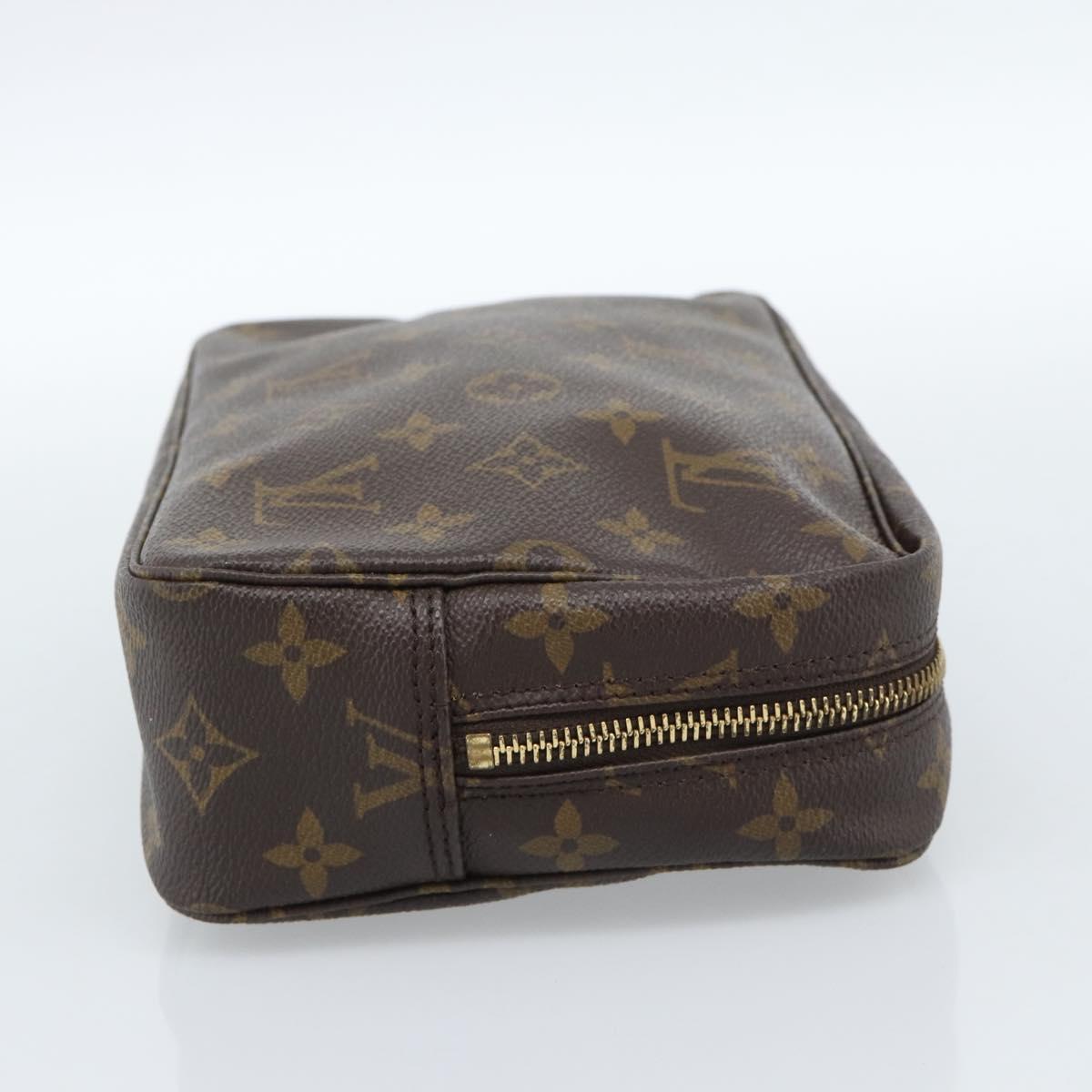 LOUIS VUITTON Monogram Trousse Toilette 23 Clutch Bag M47524 LV Auth ep14669A