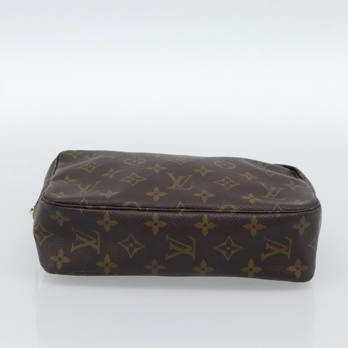 LOUIS VUITTON Monogram Trousse Toilette 23 Clutch Bag M47524 LV Auth ep14669A