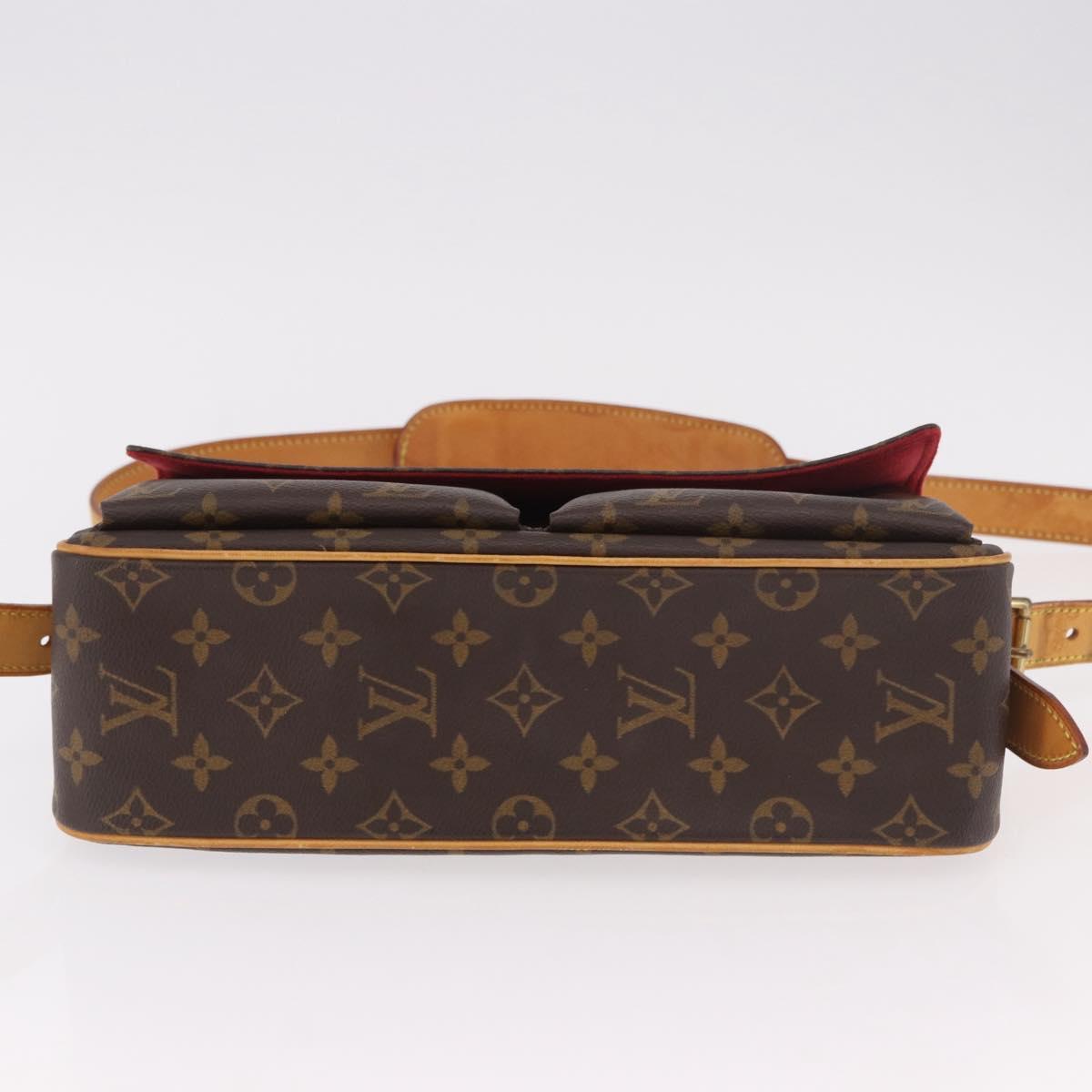 LOUIS VUITTON Monogram Viva Cite MM Shoulder Bag M51164 LV Auth ep14671A
