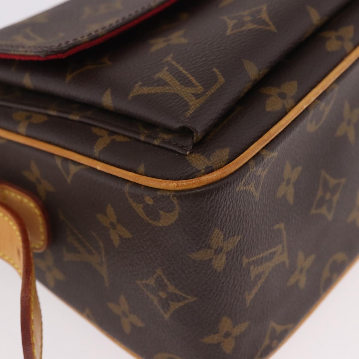 LOUIS VUITTON Monogram Viva Cite MM Shoulder Bag M51164 LV Auth ep14671A