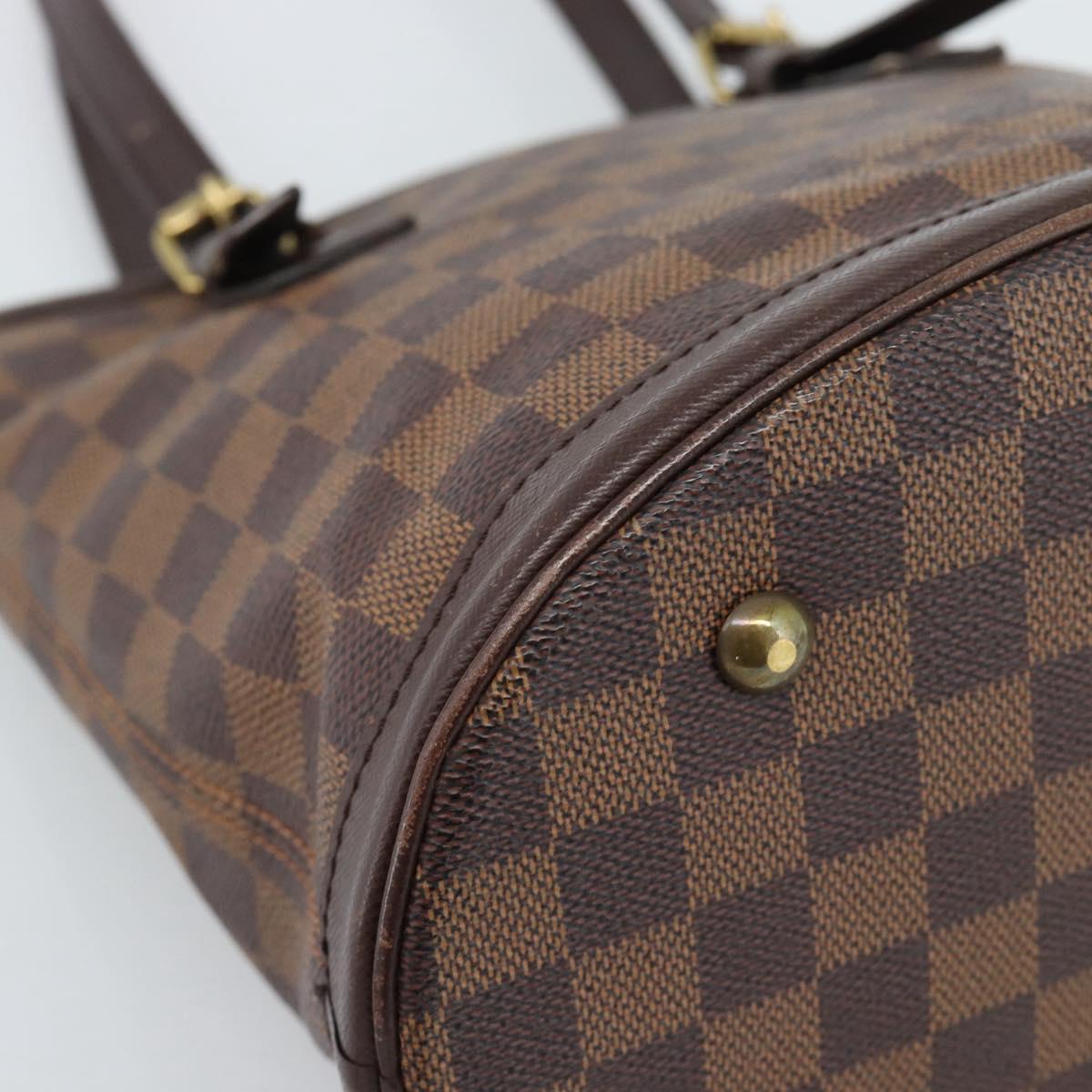 LOUIS VUITTON Damier Ebene Marais Shoulder Bag N42240 LV Auth ep14674