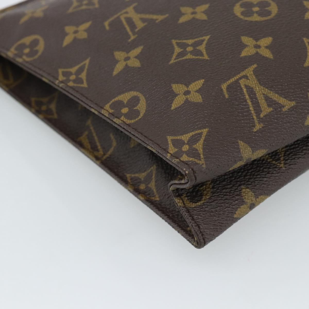 LOUIS VUITTON Monogram Poche Toilette 26 Pouch M47542 LV Auth ep14675A