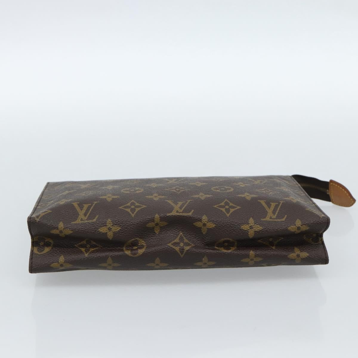 LOUIS VUITTON Monogram Poche Toilette 26 Pouch M47542 LV Auth ep14675A