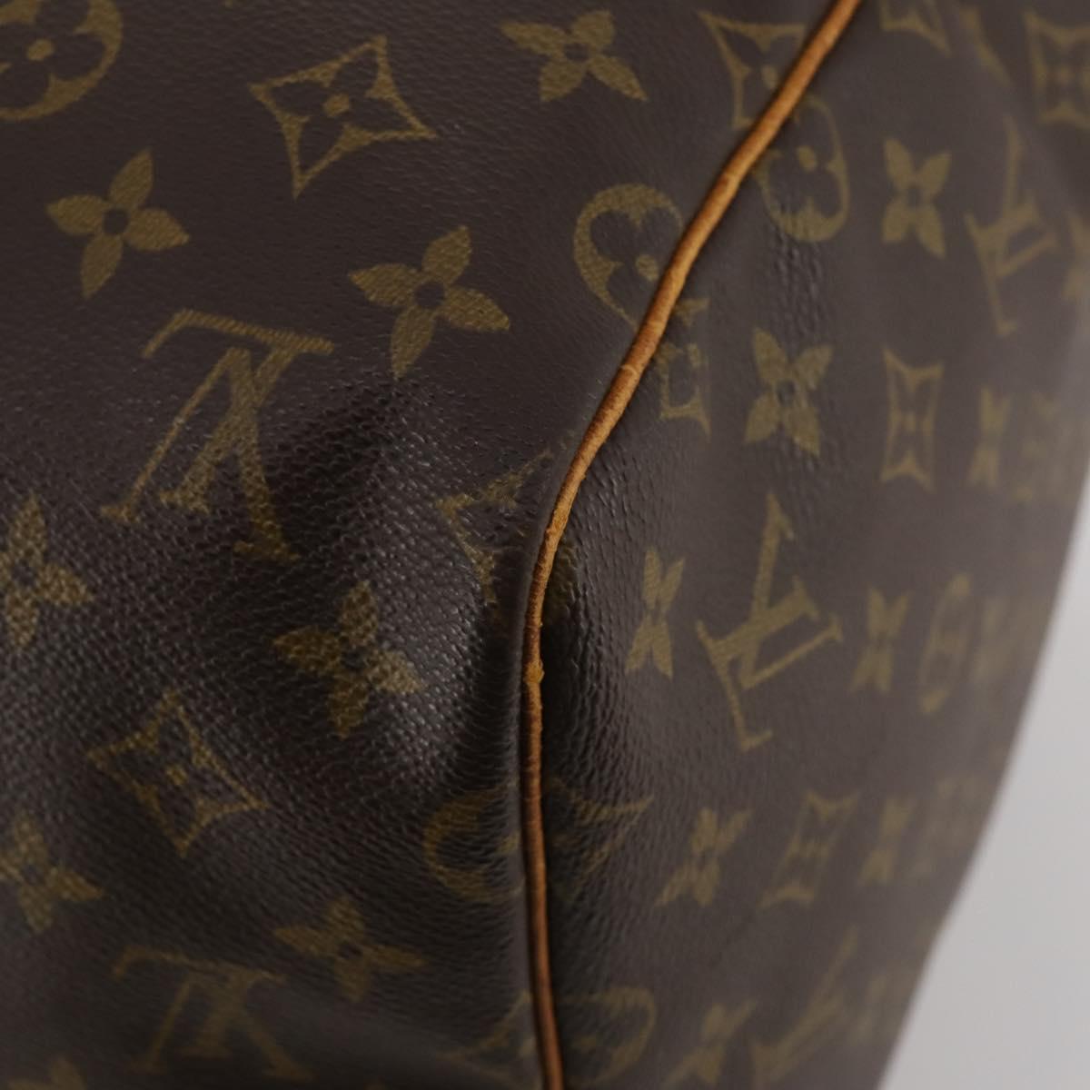LOUIS VUITTON Monogram Keepall 55 Boston Bag M41424 LV Auth ep14676