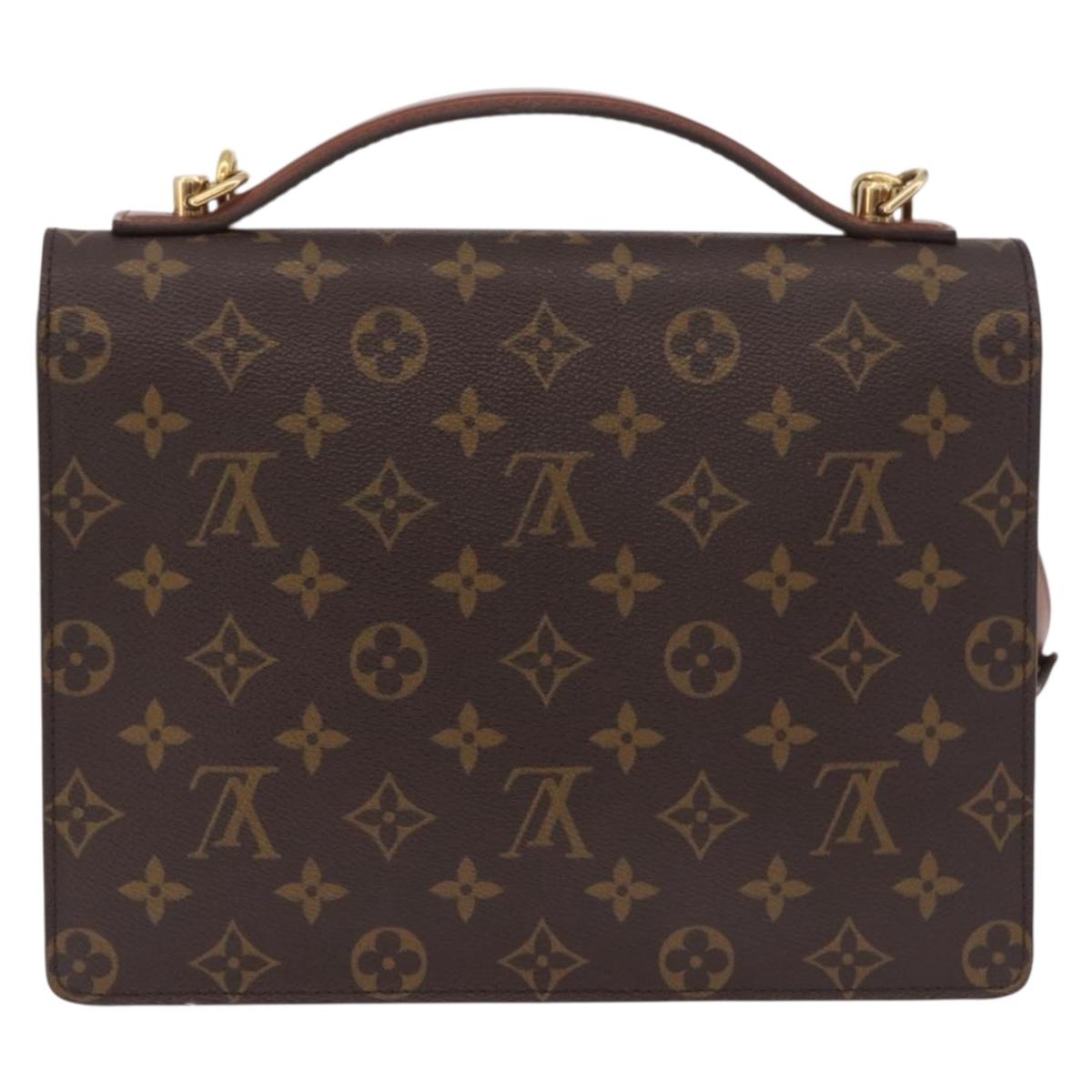 LOUIS VUITTON Monogram Monceau 26 Shoulder Bag M51187 LV Auth ep14680