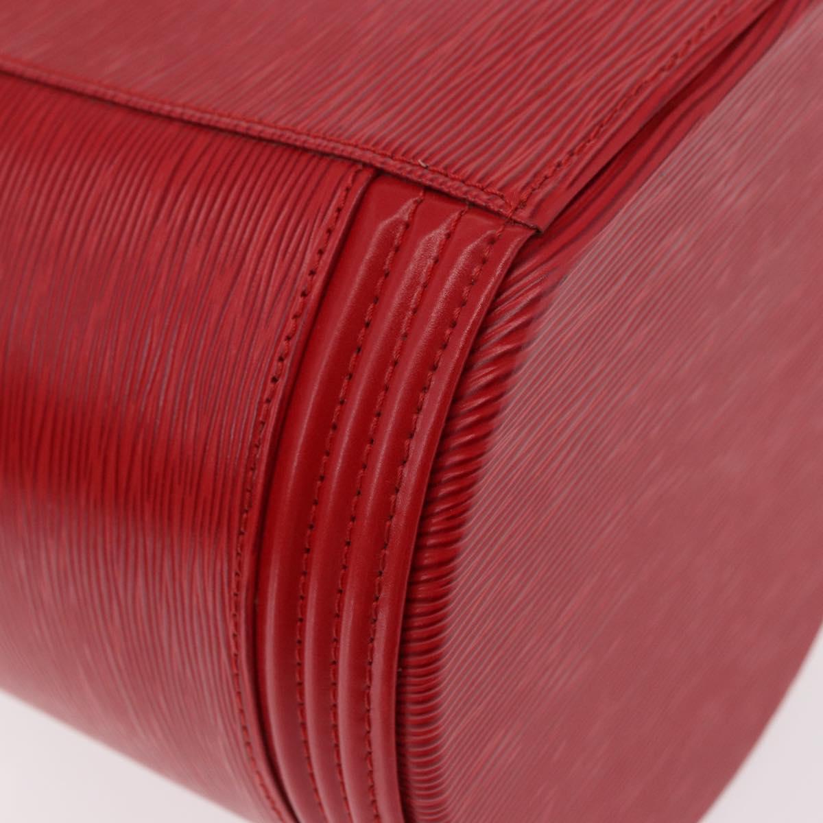 LOUIS VUITTON Epi Cannes Hand Bag Red M48037 LV Auth ep14692