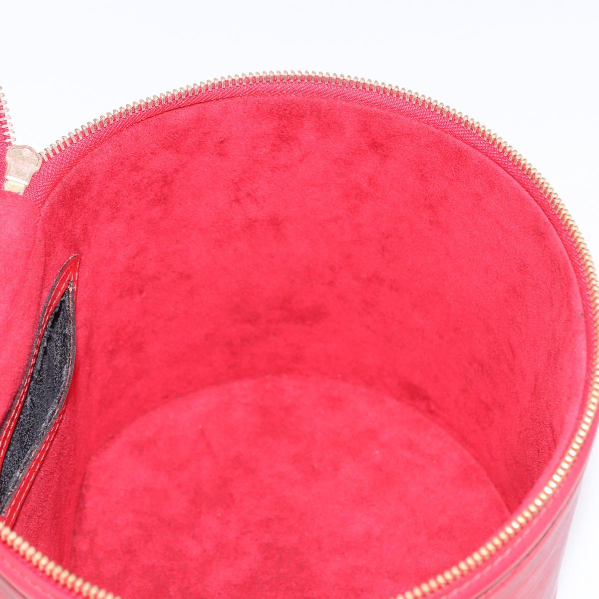 LOUIS VUITTON Epi Cannes Hand Bag Red M48037 LV Auth ep14692