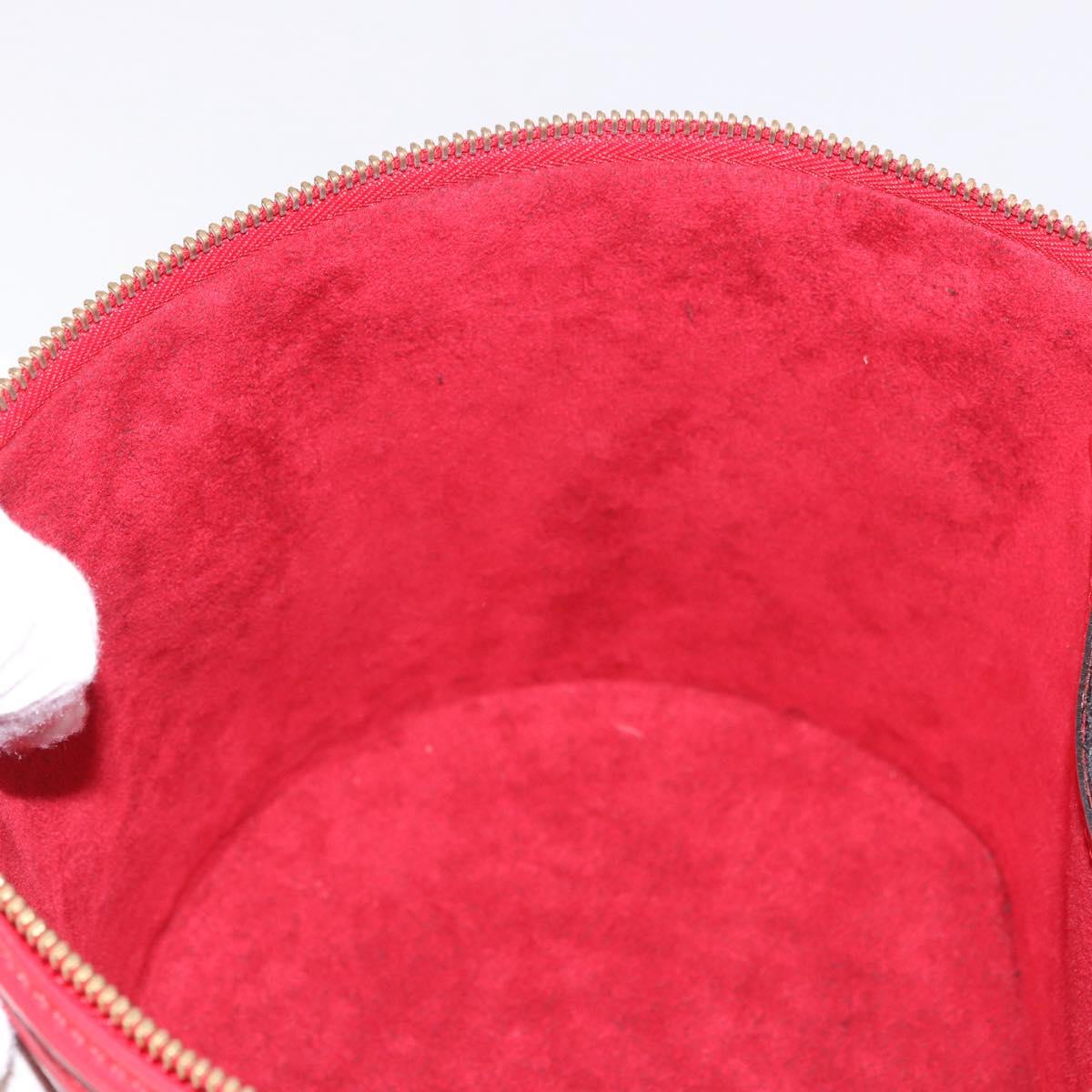LOUIS VUITTON Epi Cannes Hand Bag Red M48037 LV Auth ep14692