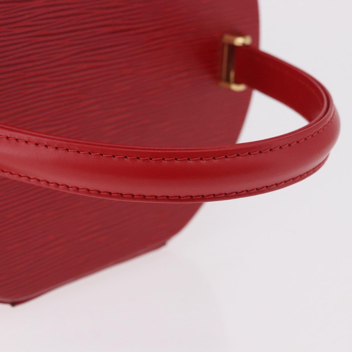 LOUIS VUITTON Epi Cannes Hand Bag Red M48037 LV Auth ep14692