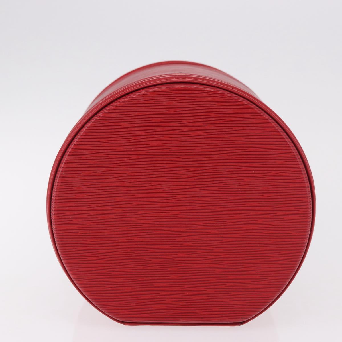LOUIS VUITTON Epi Cannes Hand Bag Red M48037 LV Auth ep14692