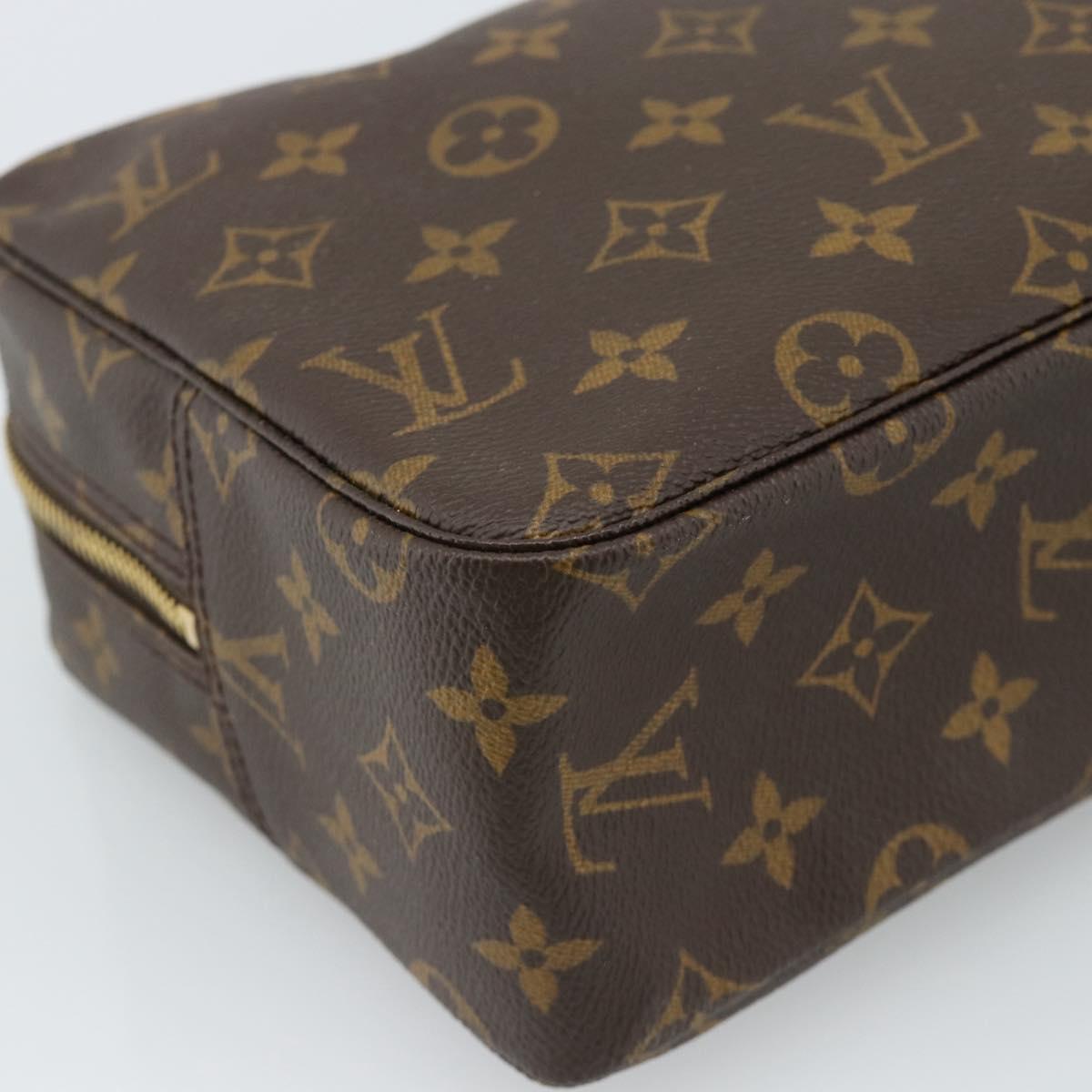 LOUIS VUITTON Monogram Trousse Toilette 28 Clutch Bag M47522 LV Auth ep14696
