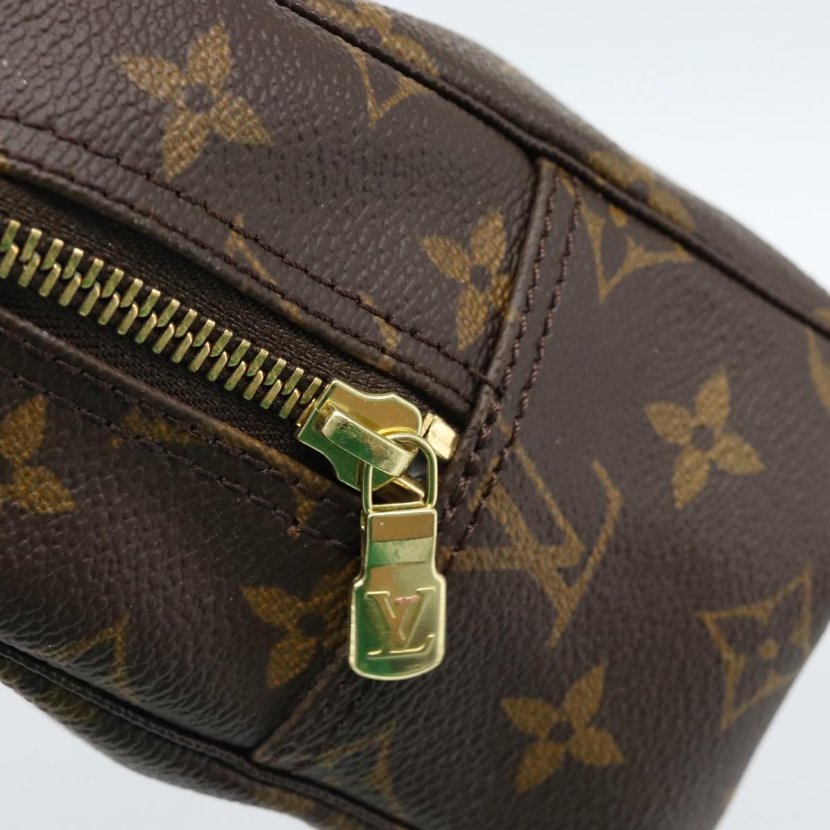 LOUIS VUITTON Monogram Trousse Toilette 28 Clutch Bag M47522 LV Auth ep14696