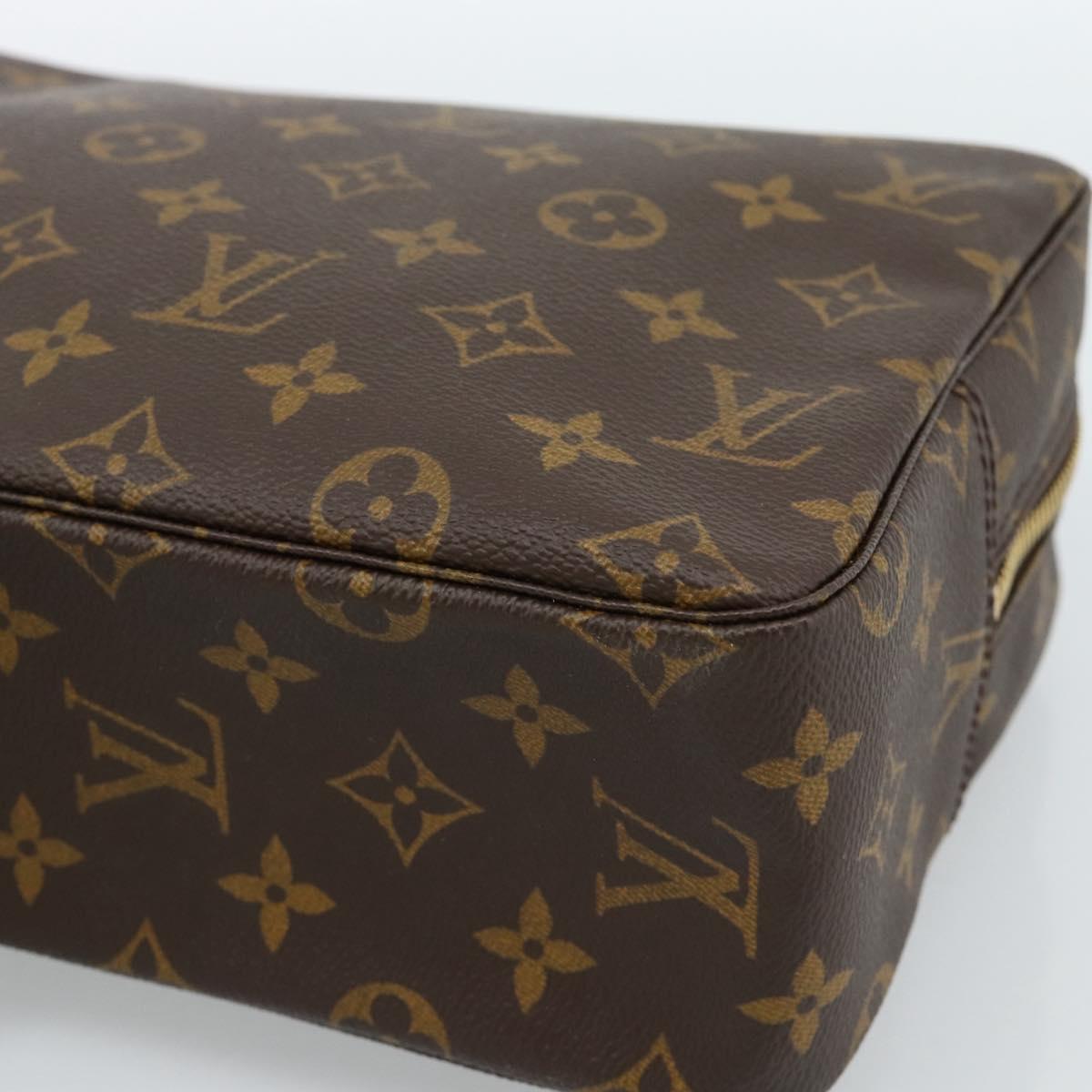 LOUIS VUITTON Monogram Trousse Toilette 28 Clutch Bag M47522 LV Auth ep14696
