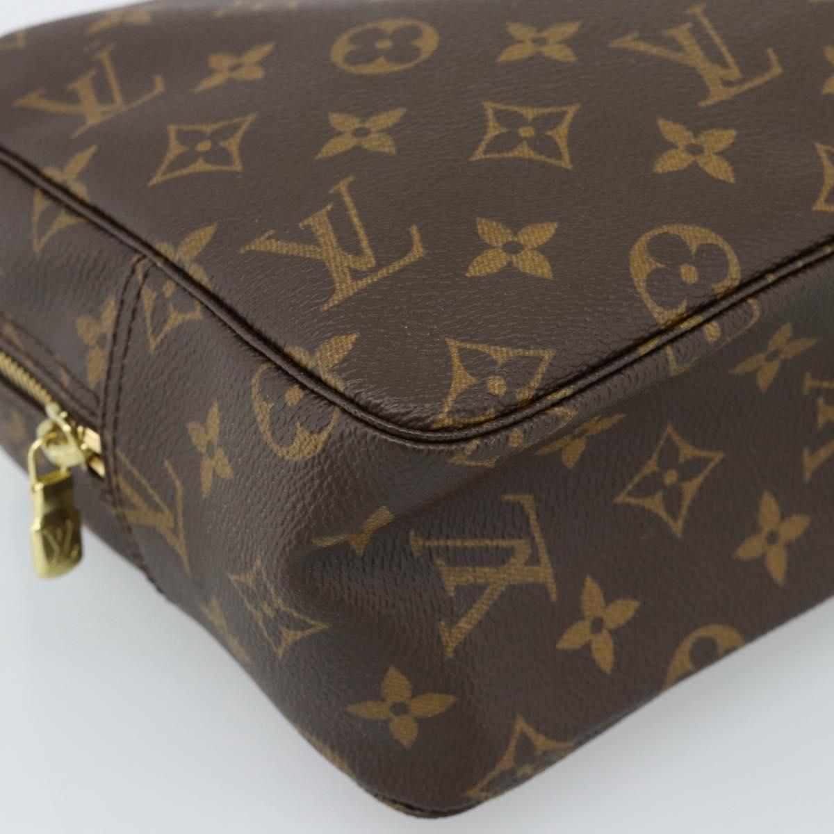 LOUIS VUITTON Monogram Trousse Toilette 28 Clutch Bag M47522 LV Auth ep14696