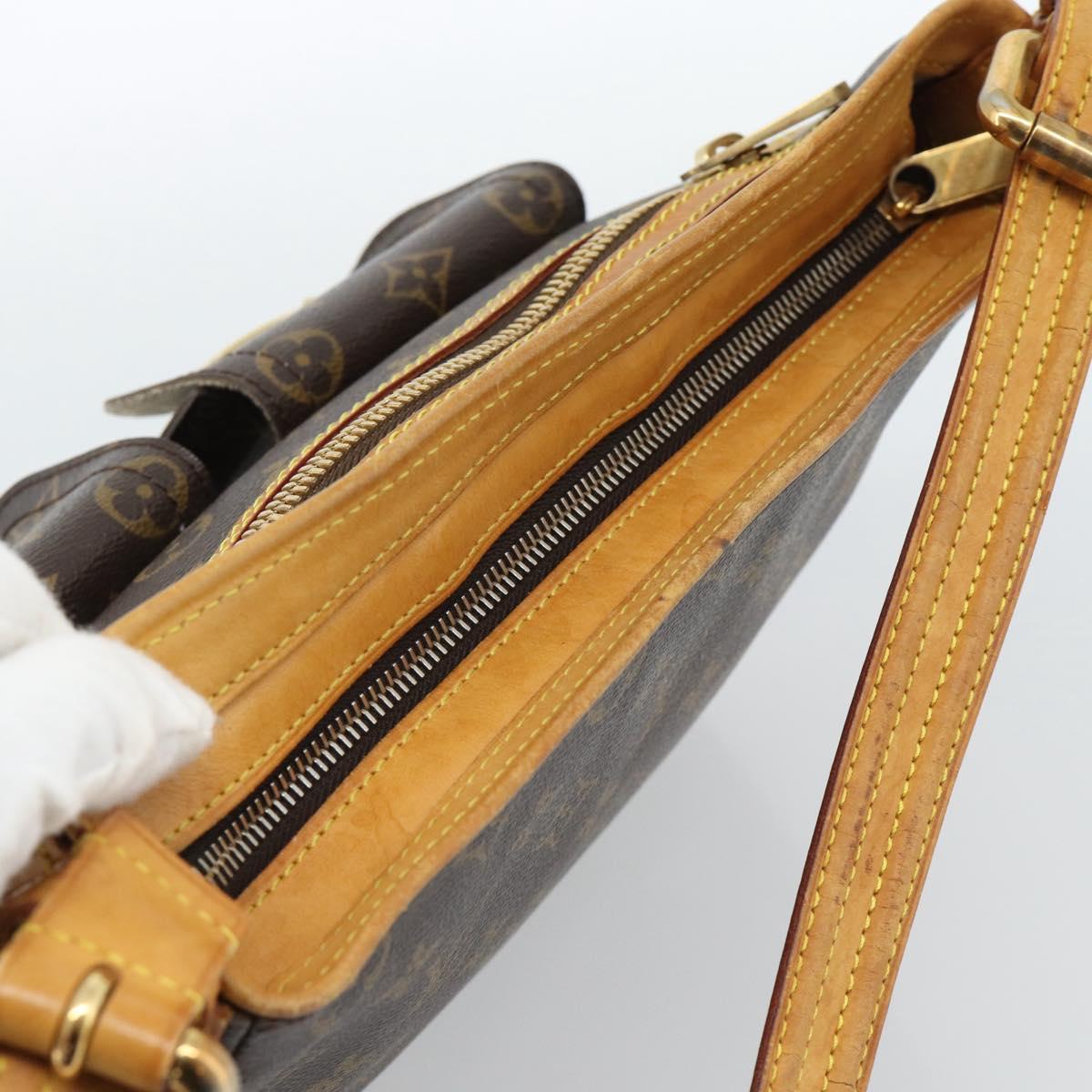 LOUIS VUITTON Monogram Hudson GM Shoulder Bag M40045 LV Auth ep14704