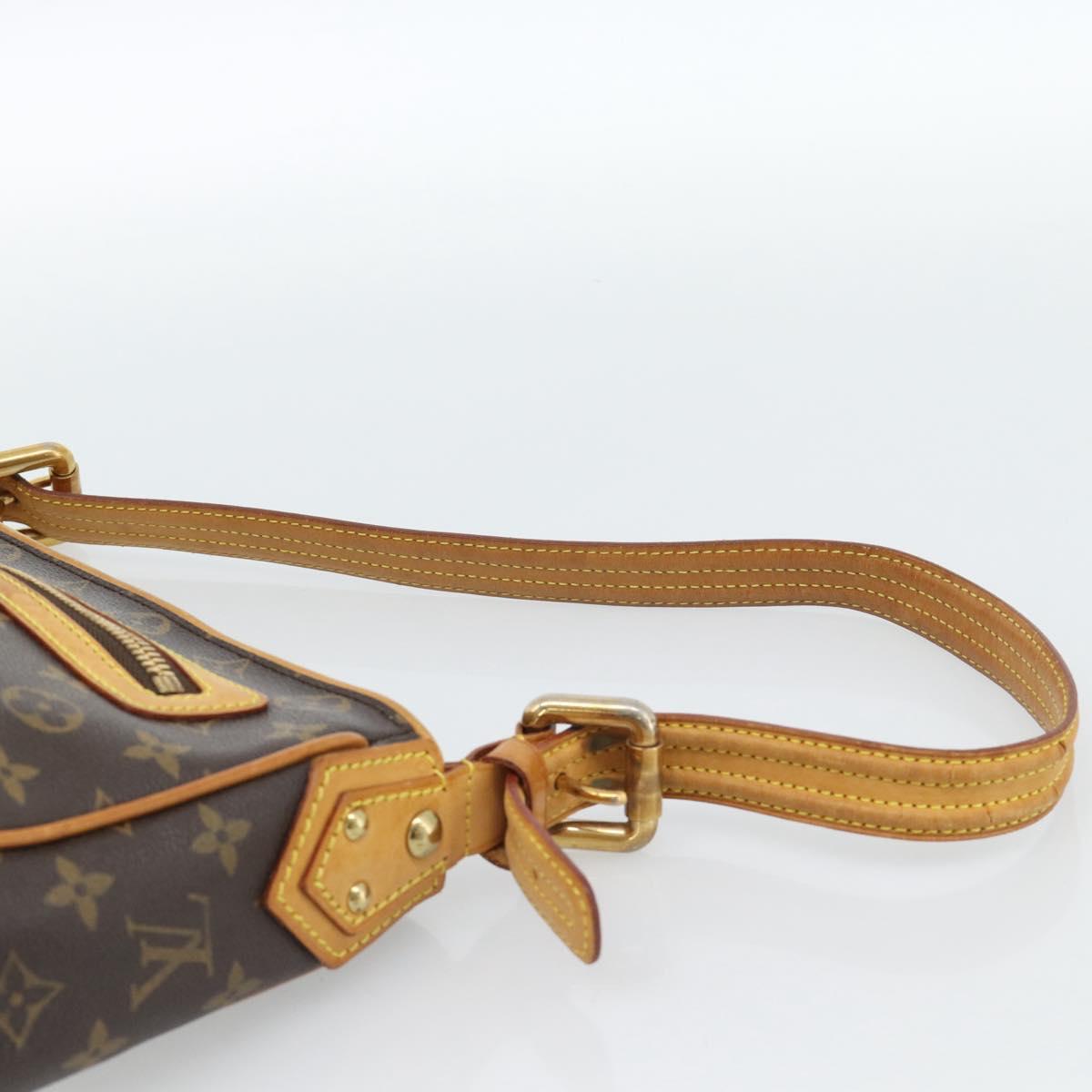 LOUIS VUITTON Monogram Hudson GM Shoulder Bag M40045 LV Auth ep14704