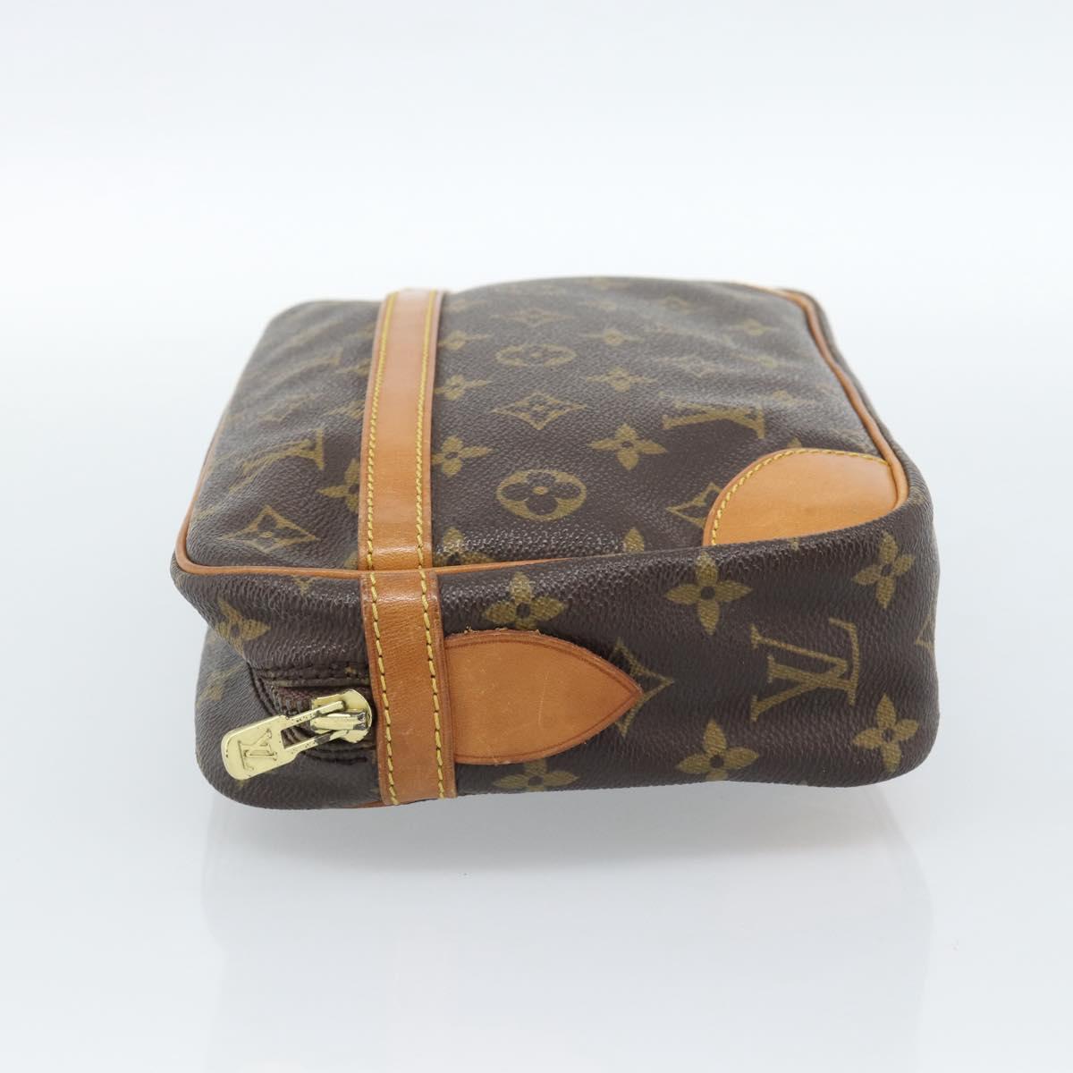 LOUIS VUITTON Monogram Compiegne 28 Clutch Bag M51845 LV Auth ep14714
