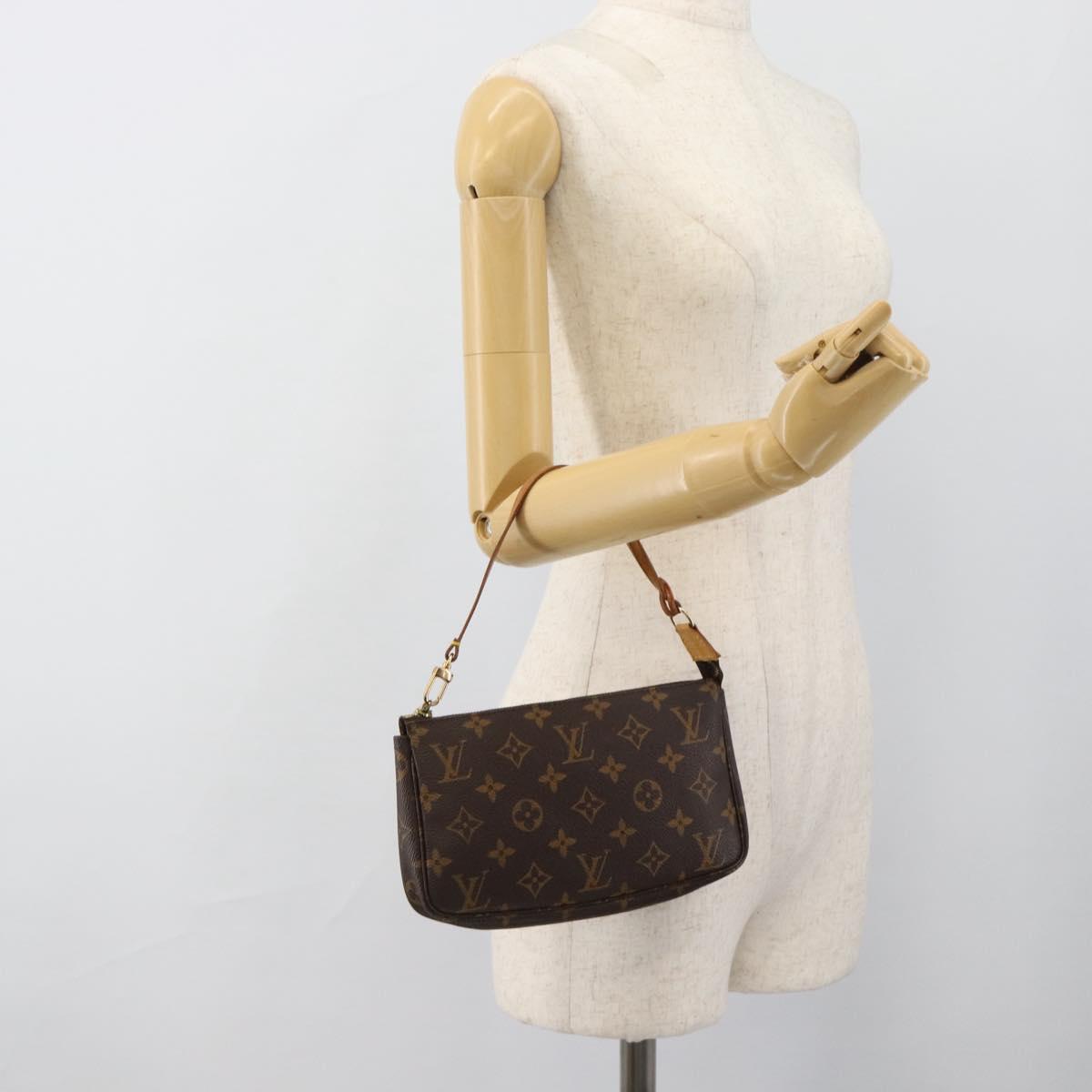 LOUIS VUITTON Monogram Pochette Accessoires Accessory Pouch M51980 Auth ep14715