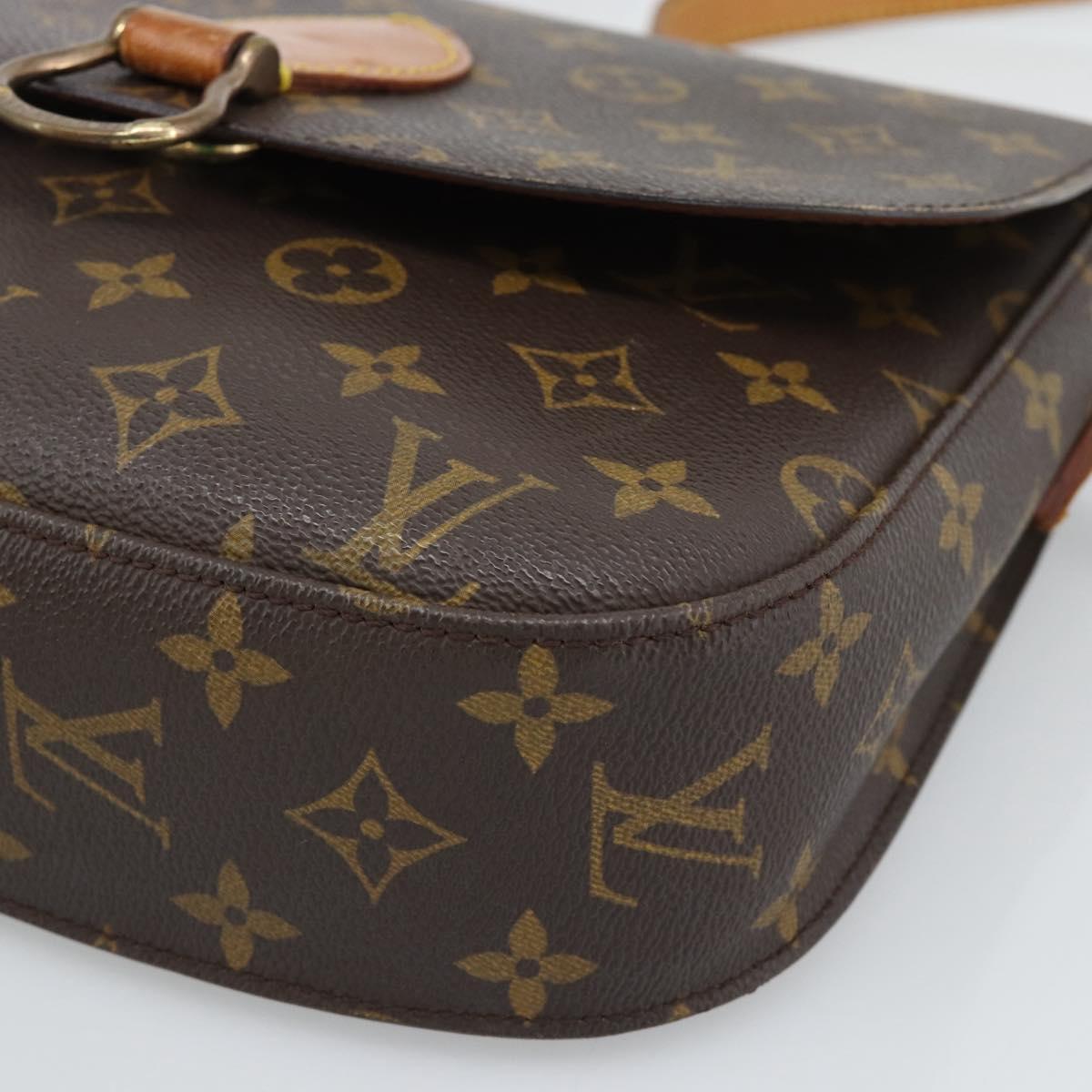 LOUIS VUITTON Monogram Saint Cloud GM Shoulder Bag M51242 LV Auth ep14718
